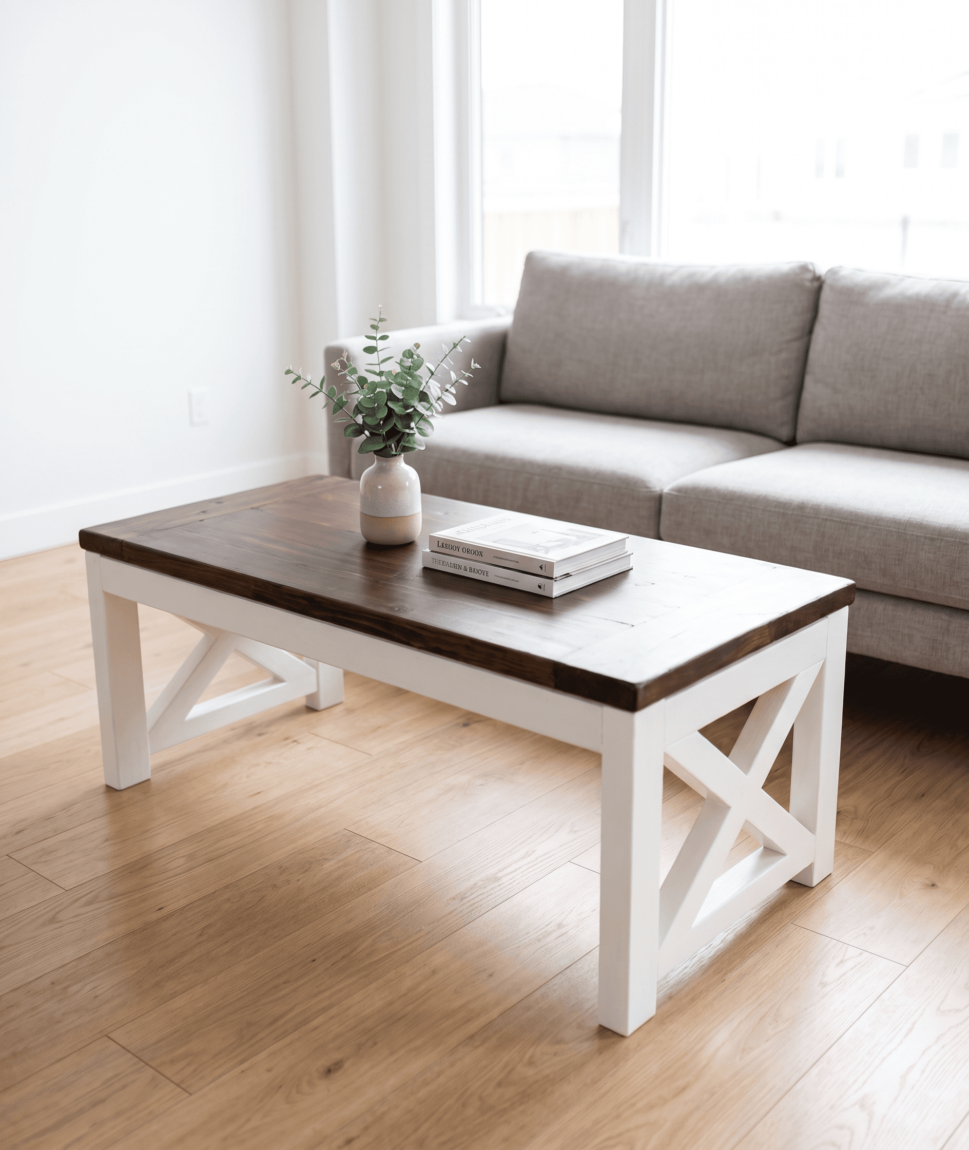 Farmhouse Coffee Table — White